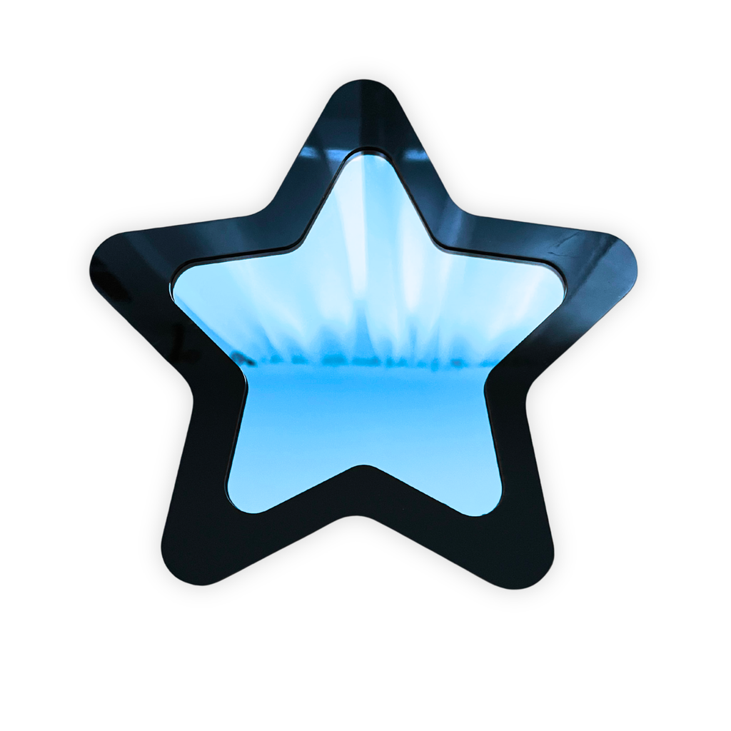 Kawaii Star Mirror: Retro Acrylic Gallery Wall Hanging Decor