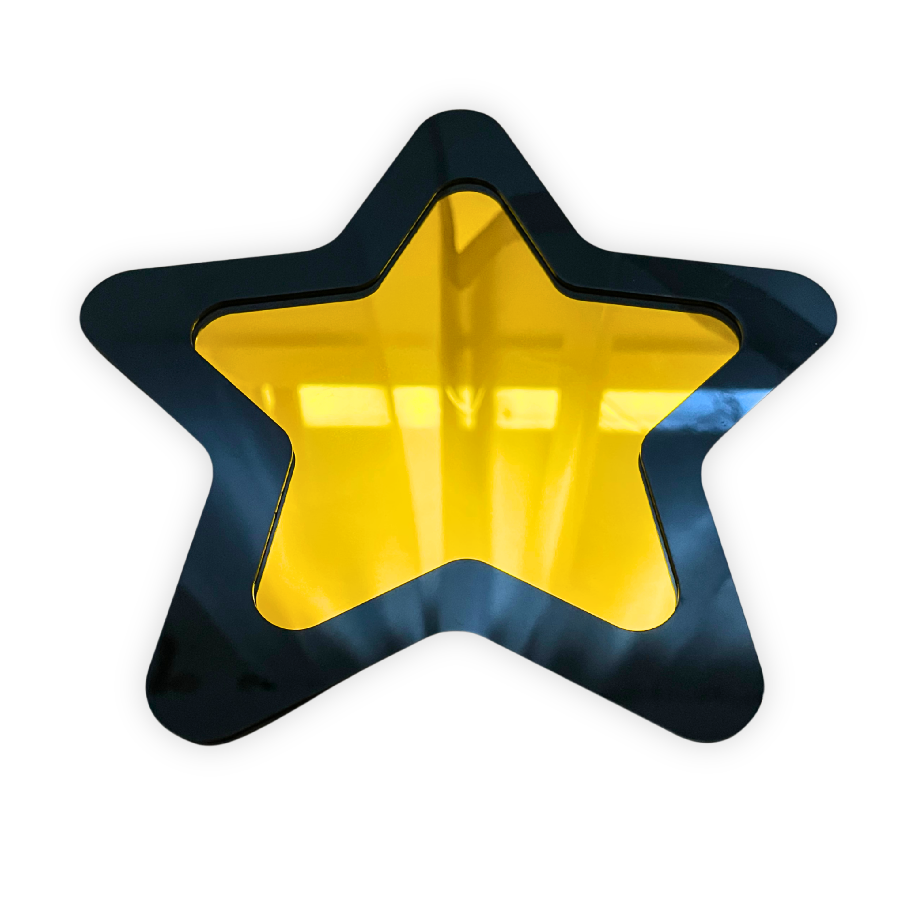 Kawaii Star Mirror: Retro Acrylic Gallery Wall Hanging Decor