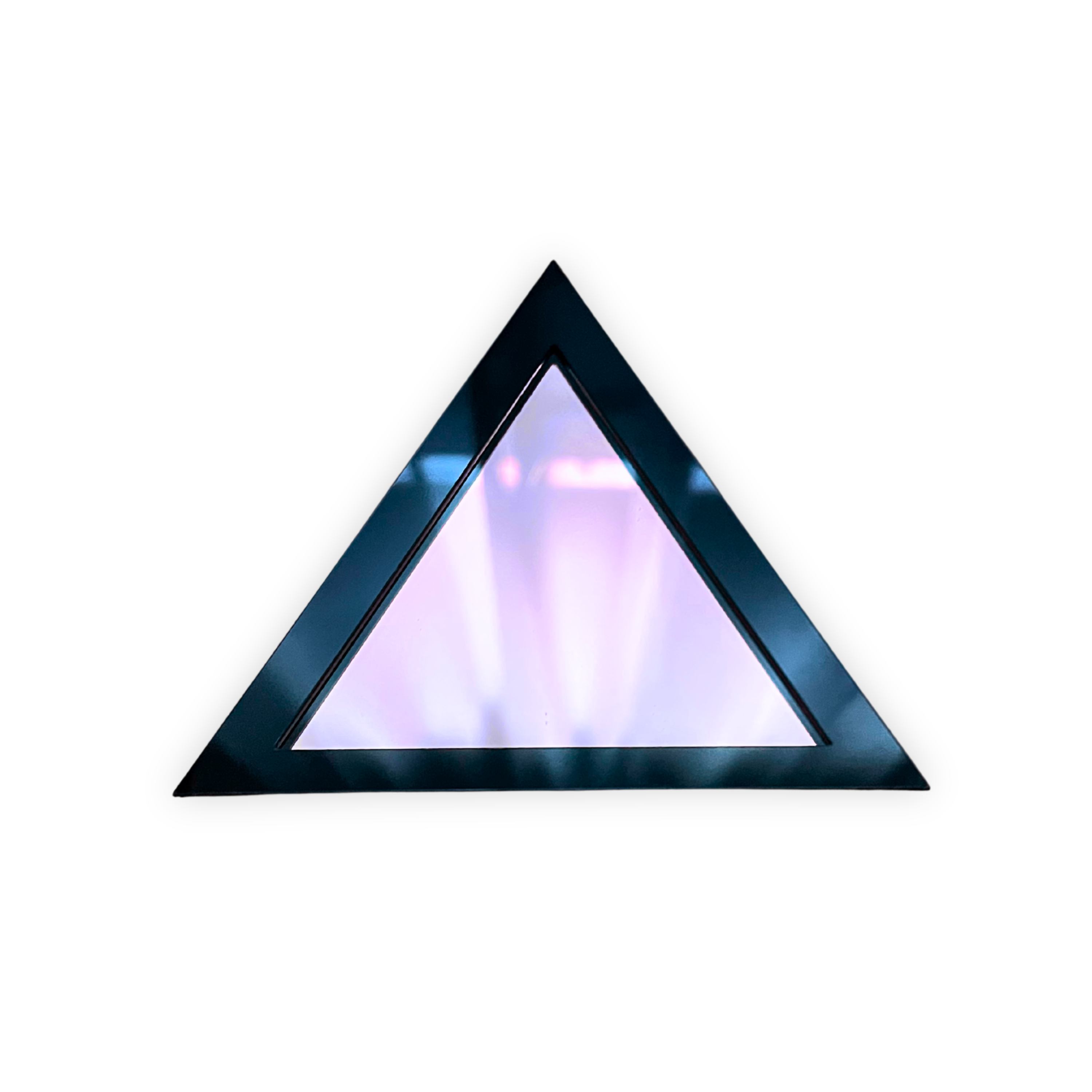 Triangle Color Mirror: Retro Acrylic Gallery Wall Hanging Decor