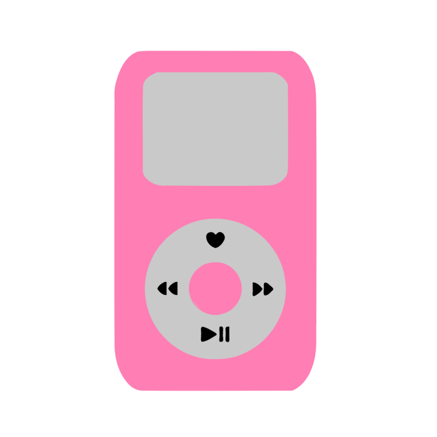 Y2K MP3 Player Acrylic Wall Art- Color Customizable