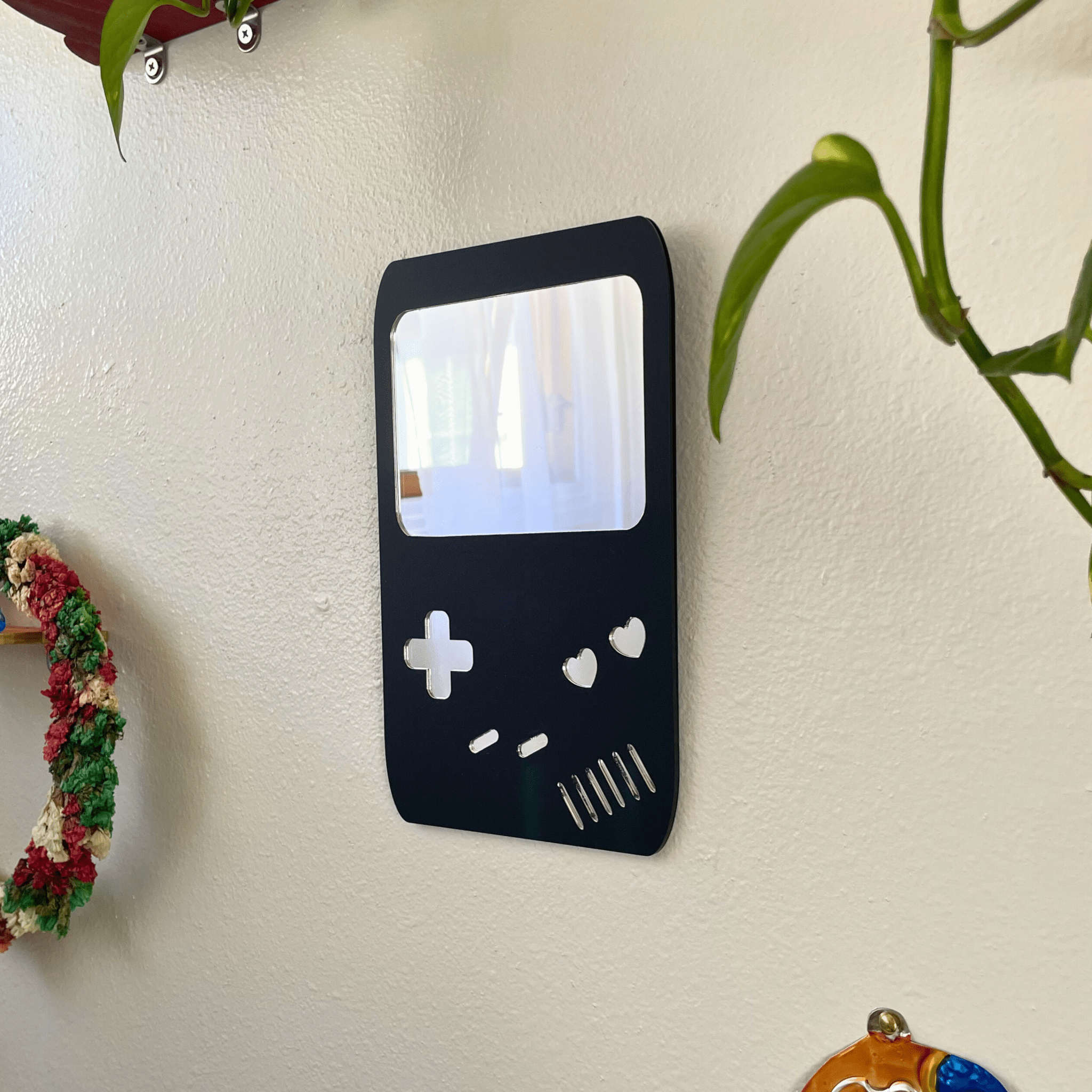 Game Console Mirror: Acrylic Gallery Wall Decor - by MirrorPop. Handmade acrylic art.