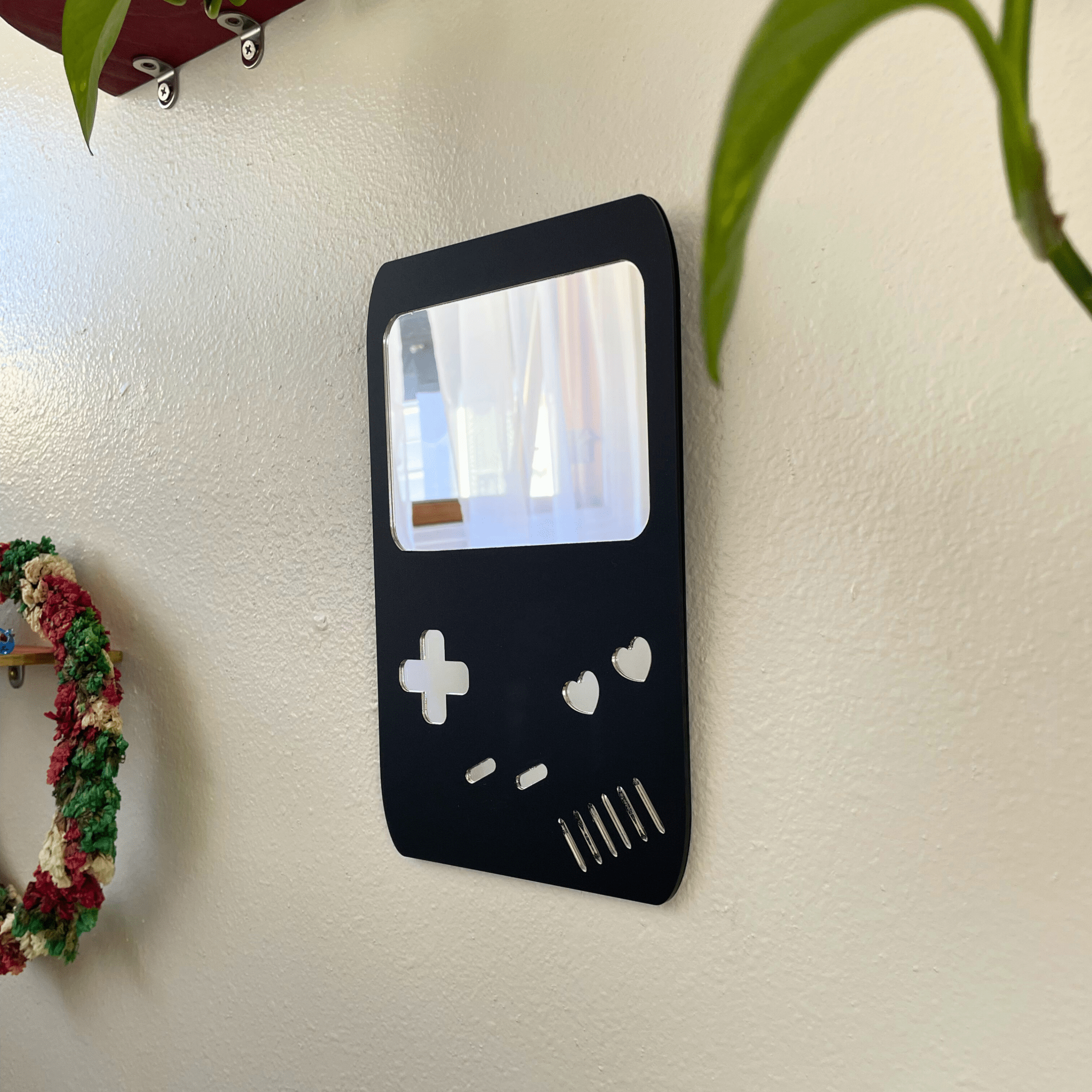 Game Console Mirror: Acrylic Gallery Wall Decor - by MirrorPop. Handmade acrylic art.