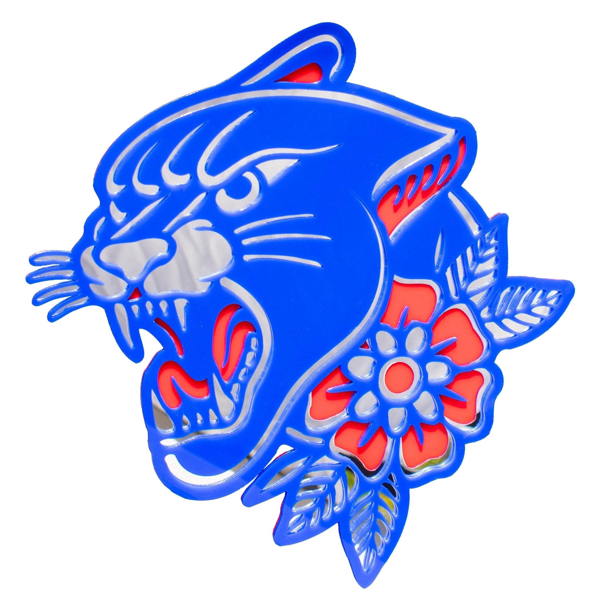 InkPanther Acrylic Wall Art - by MirrorPop. Handmade acrylic art.