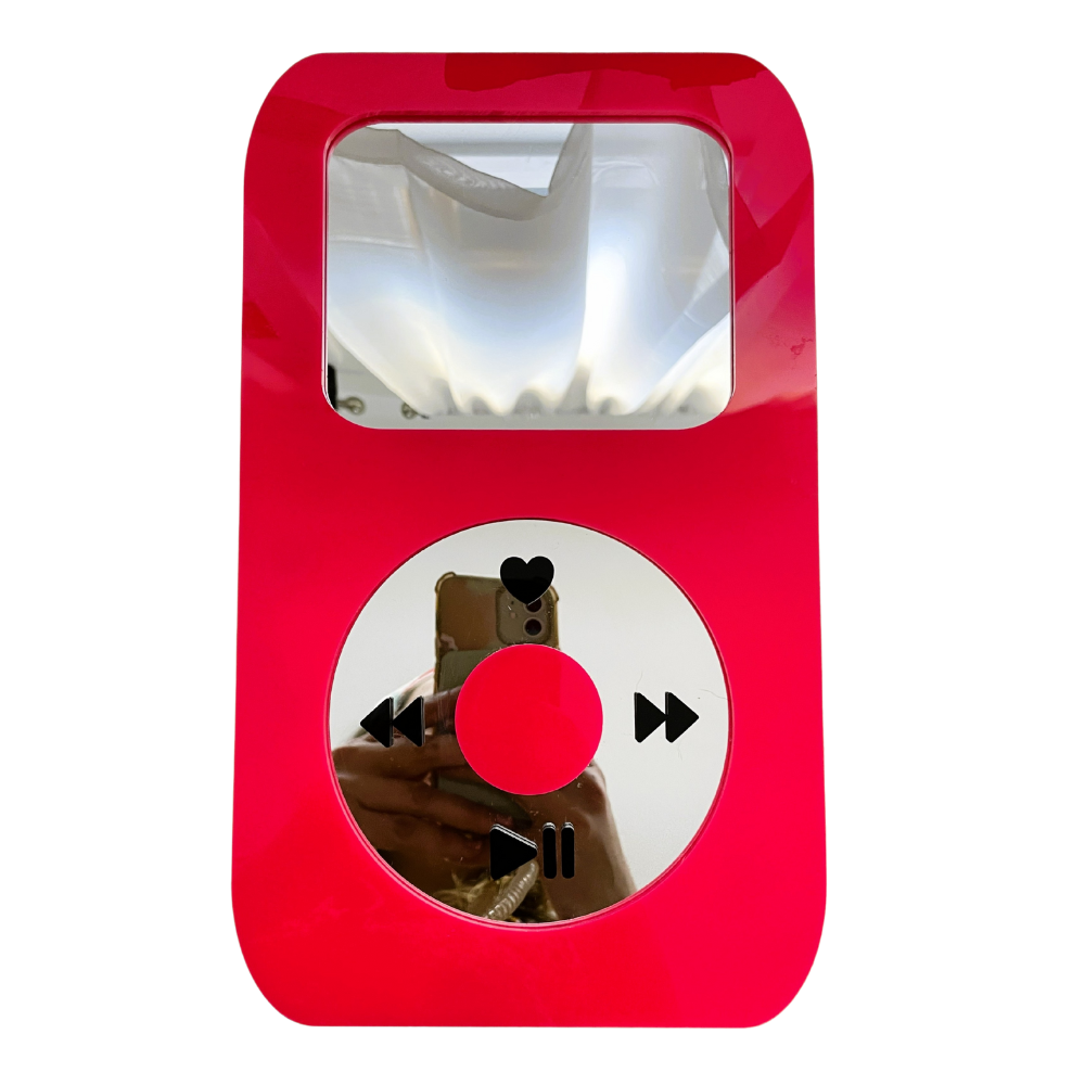 Y2K MP3 Player Acrylic Wall Art- Color Customizable