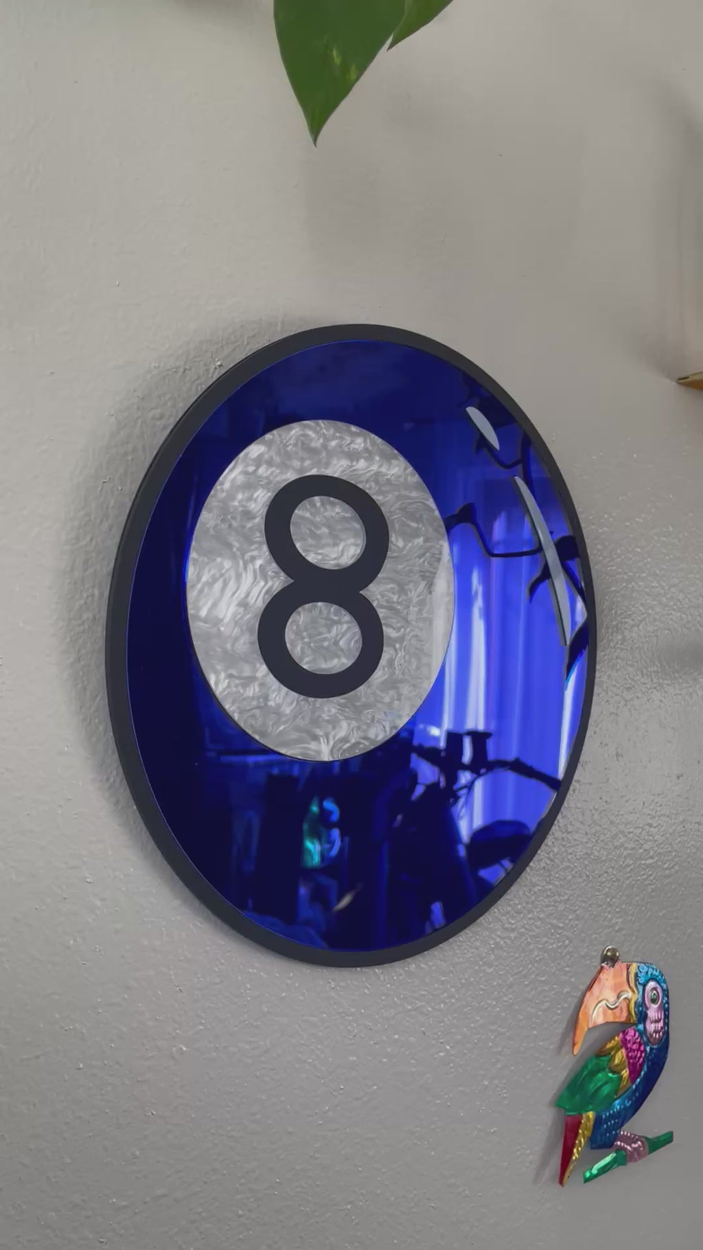 8 Ball Acrylic Mirror