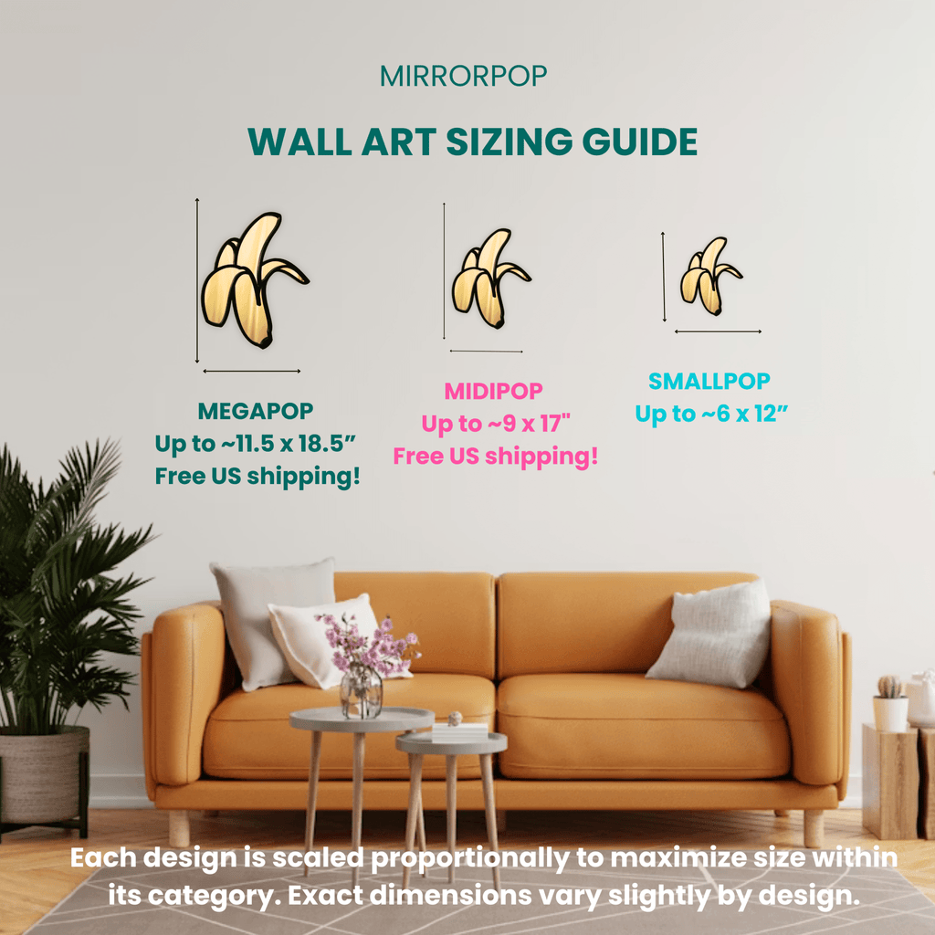 Ring Pop Y2K Mirror - by MirrorPop. Handmade acrylic art.